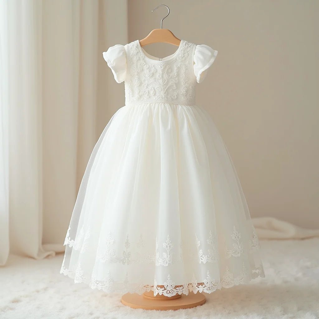 Ornate Christening Gown Embroidery for Precious Keepsakes - Oli Prik Copenhagen